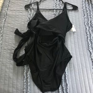 Aerie one piece wrap swimsuit